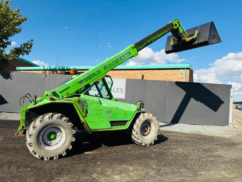 MERLO P26.6EVT 4WD TELEHANDLER*C/W BUCKET*VIDEO*