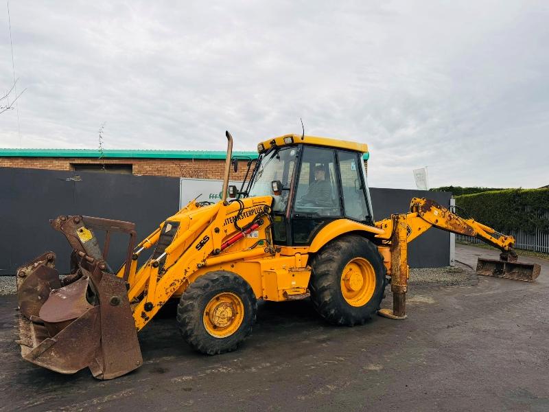 JCB 3CX PROJECT 12 SITEMASTER +SRS*C/W 4 IN 1 BUCKET*VIDEO*