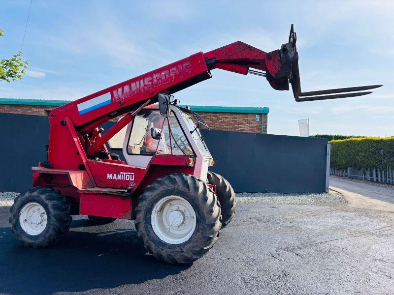MANITOU MT 425 TELEHANDLER*C/W PALLET TINES*VIDEO*