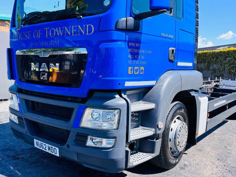 MAN 26.400 6X2 REAR LIFT RIGID LORRY*YEAR 2012*VIDEO*