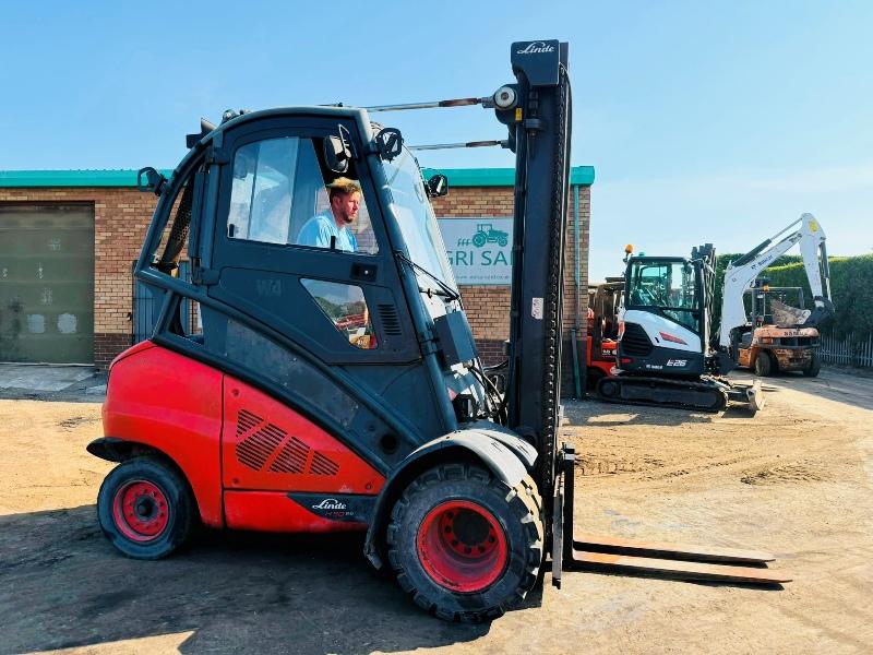 LINDE H50D-02 FORKLIFT*C/W PALLET TINES*YEAR 2017*VIDEO*