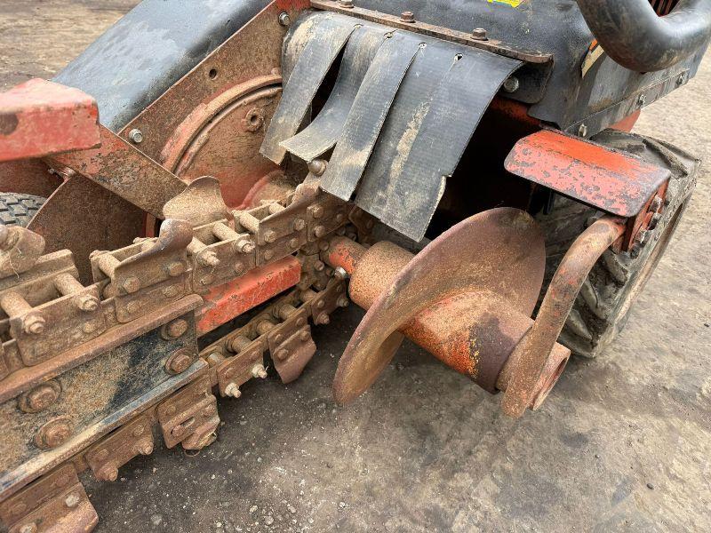DITCH WITCH 1330 WALK BEHIND TRENCHER*VIDEO*
