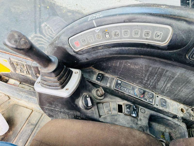 JCB JS145 HRC EXCAVATOR*RUBBER BLOCK PADS*YEAR 2011*VIDEO*