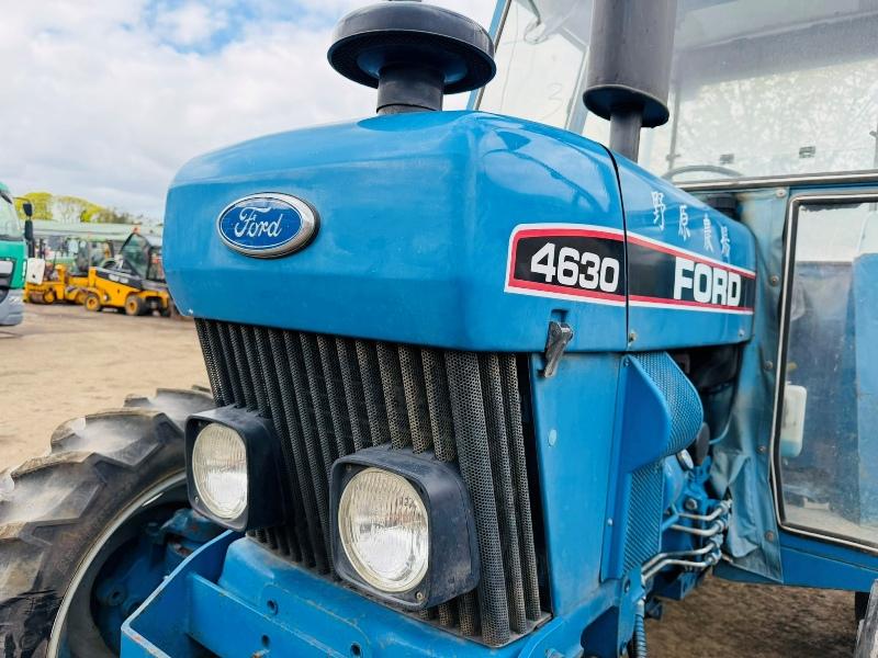 FORD 4630 4WD TRACTOR*C/W 2 SPOOL VALVES*VIDEO*