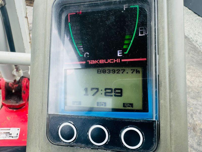 TAKEUCHI TB216 EXCAVATOR*C/W BUCKET*YEAR 2015*VIDEO*