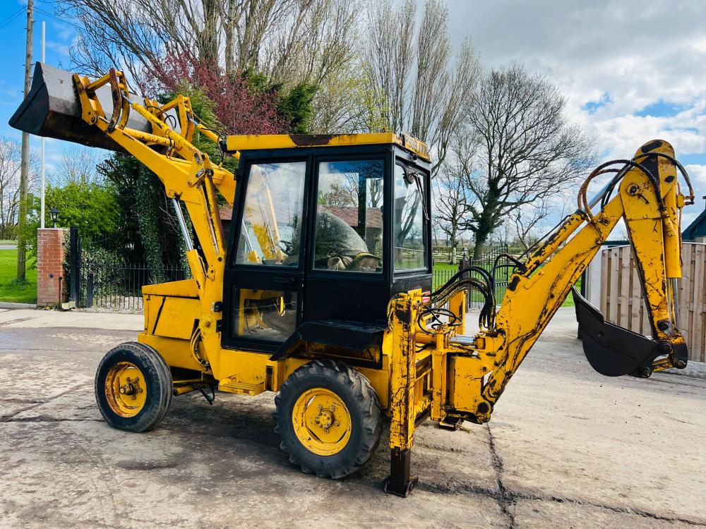 THWAITES ALLDIG 2 BACKHOE DIGGER C/W 2 X BUCKETS * SEE VIDEO *