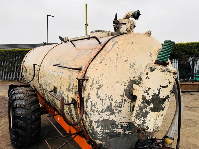 SLURRY TANKER HAS BEEN USED FOR DUST SUPRESSION*VIDEO*