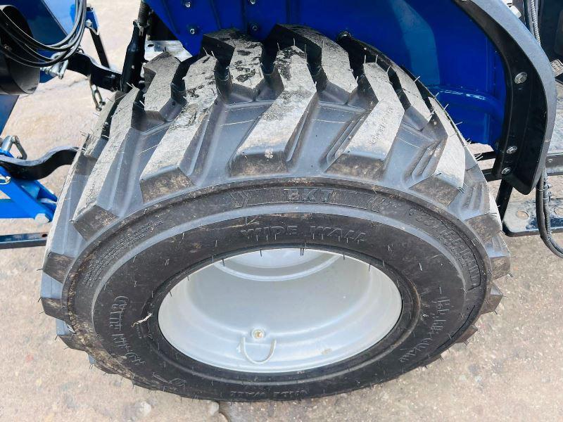 SONALIKA T2A 4WD TRACTOR *ONLY 26 HOURS* C/W LOADER, BUCKET & FLAIL CUTTER *VIDEO*