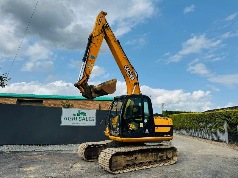 JCB JS130 EXCAVATOR*YEAR 2010 *C/W QH & BUCKET* READING 8459 HOURS*VIDEO*