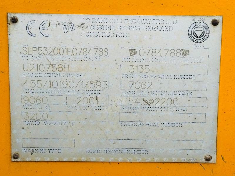 JCB 530-120 TELEHANDLER*C/W JACK LEGS*VIDEO*