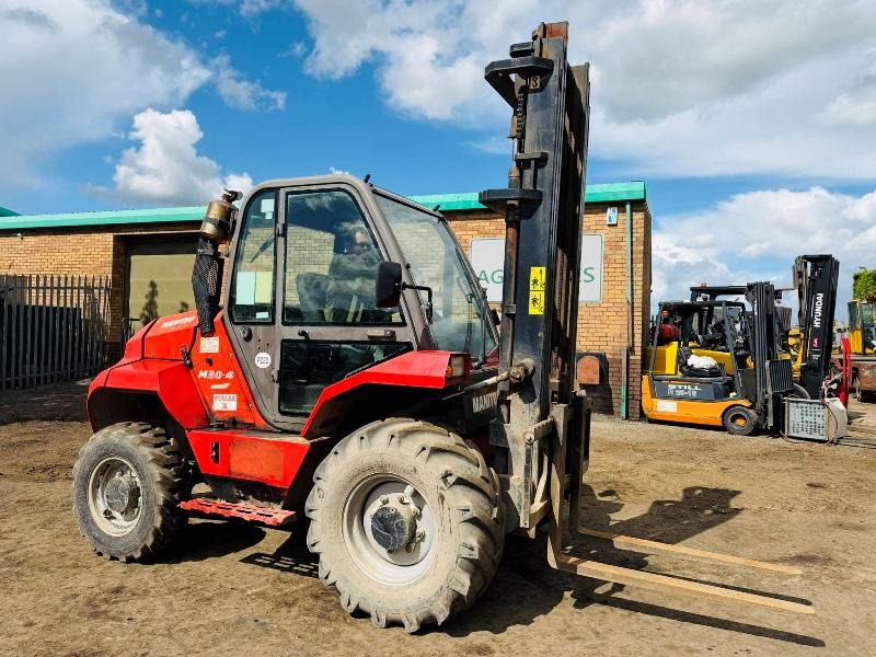 MANITOU M30-4 FORKLIFT*C/W PUH*YEAR 2013*8732 HOURS*VIDEO*