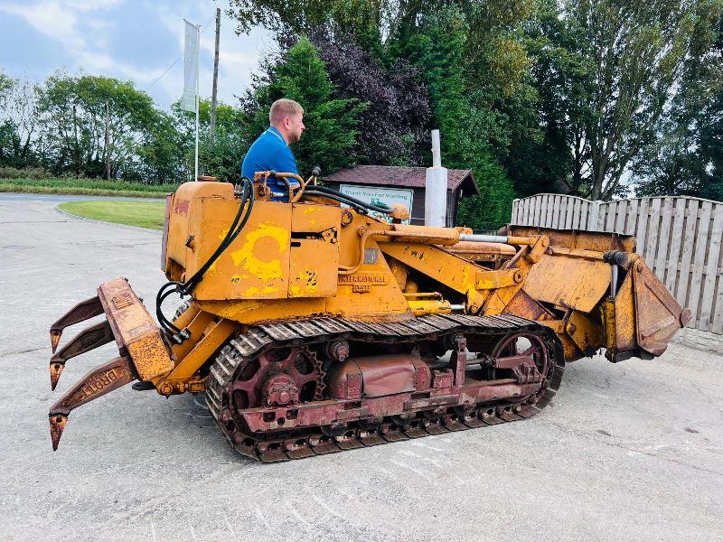 INTERNATIONAL BTD6 DROTT C/W REAR RIPPER & THREE IN ONE BUCKET *VIDEO*
