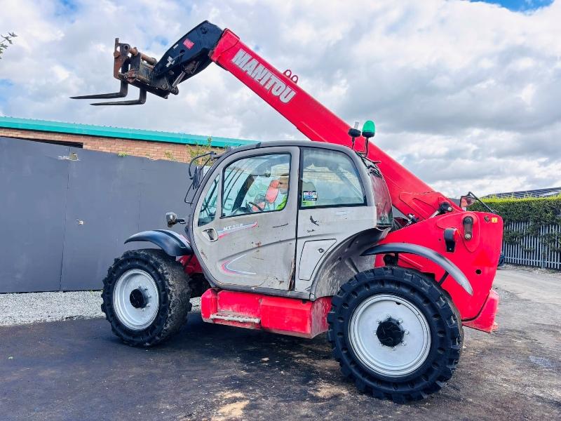 MANITOU MT 835 TELEHANDLER*C/W PALLET TINES*YEAR 2013*VIDEO*