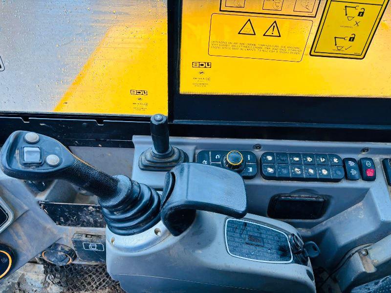 JCB 86C-2 EXCAVATOR *ZERO SWING, YEAR 2021, 2294 HOURS* C/W QUICK HITCH *VIDEO*