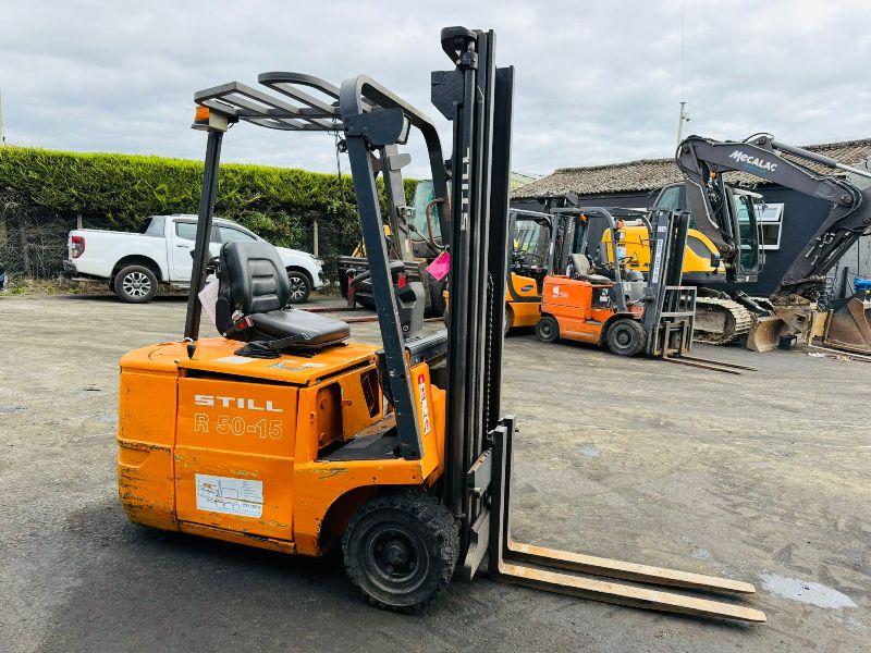 STILL R50-15 FORKLIFT*SPARES AND REPAIRS*VIDEO*