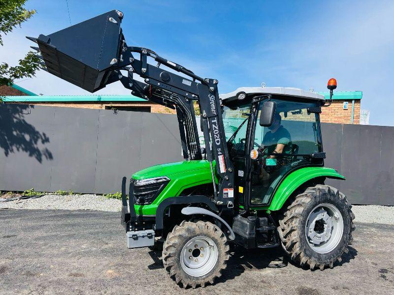 NEW *UNUSED*SIROMER ME354 TRACTOR *C/W LOADER AND 3 IN 1 BUCKET*VIDEO*