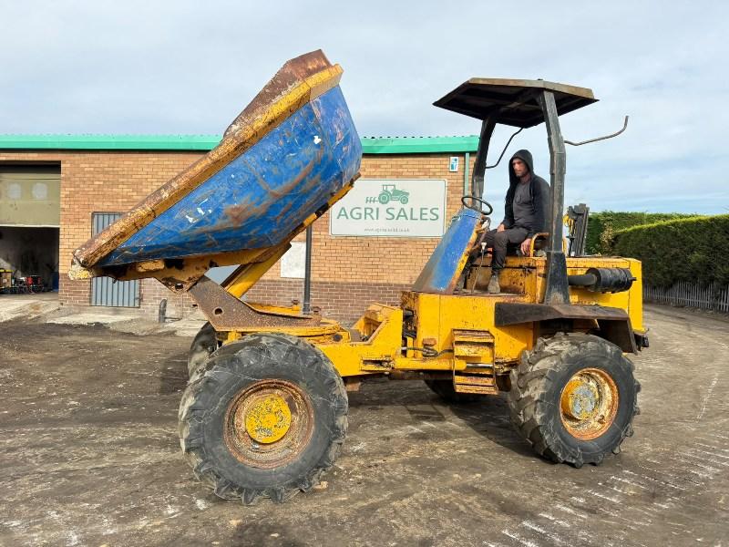 BARFORD SXR6000 SWIVLE TIP DUMPER*C/W CANOPY*