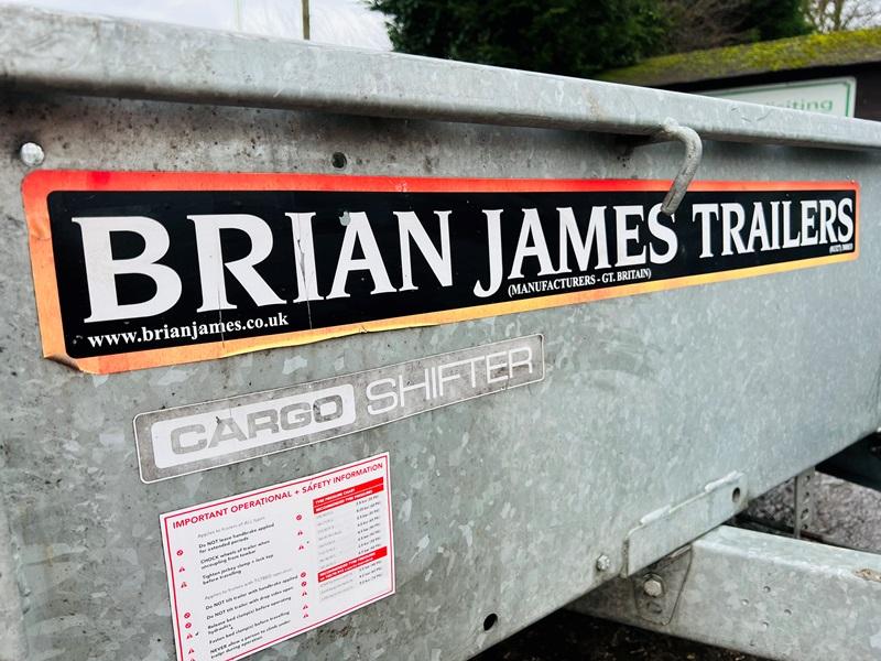 BRIAN JAMES TWIN AXLE CARGO SHIFTER TRAILER *YEAR 2018* C/W LOADING RAMP *VIDEO*