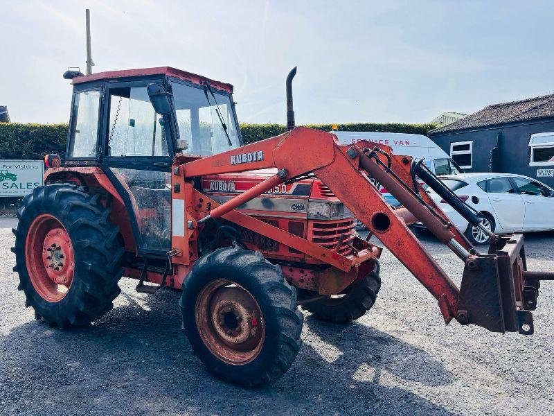 KUBOTA L4150 4WD LOADER TRACTOR (STOPS DRVING WHEN PUMP GETS WARM)*VIDEO*