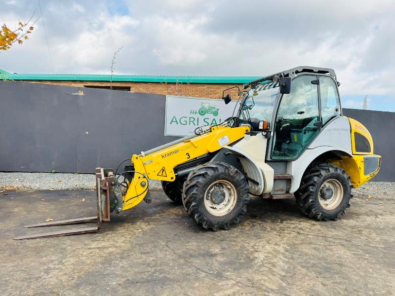 KRAMER 352-10 WHEEL LOADER*YEAR 2012*C/W PALLET TINES*VIDEO*