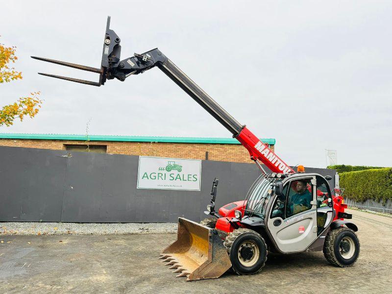 MANITOU MT625 COMFORT TELEHANDLER*C/W PALLET TINES*YEAR 2016*VIDEO*