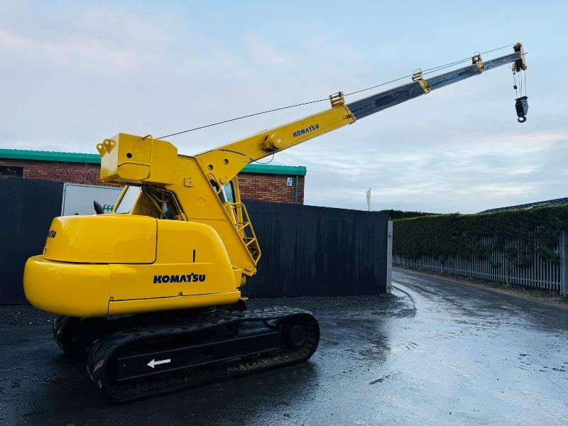 KOMATSU LC605-2 TRACKED CRANE*C/W RUBBER TRACKS*VIDEO*