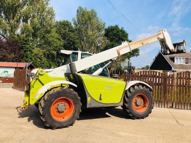 CLAAS TARGO K50 TELEHANDLER * YEAR 2006 * C/W PICK UP HITCH