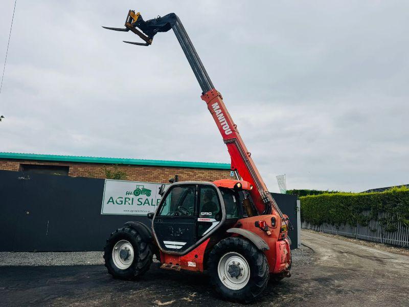 MANITOU MLT 741 TELEHANDLER*C/W BUCKET & PALLET TINES*VIDEO*