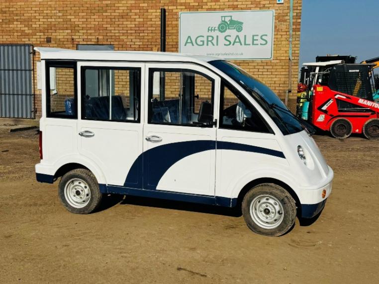 *NEW*KMY INDUSTRIAL K-001 ELECTRIC 4 SEATER CAR*YEAR 2025*VIDEO*