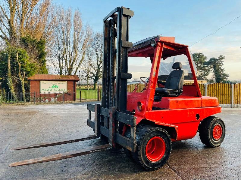 LINDE H70D DIESEL FORKLIFT ** 7 TON LIFT