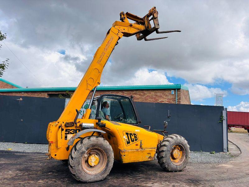JCB 530-70 TELEHANDLER*C/W PALLET TINES*VIDEO*