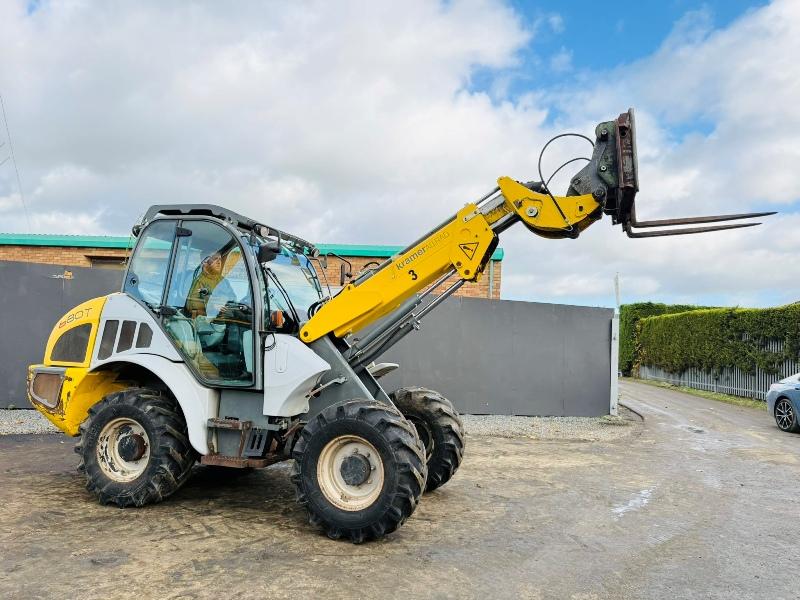 KRAMER 352-10 WHEEL LOADER*YEAR 2012*C/W PALLET TINES*VIDEO*