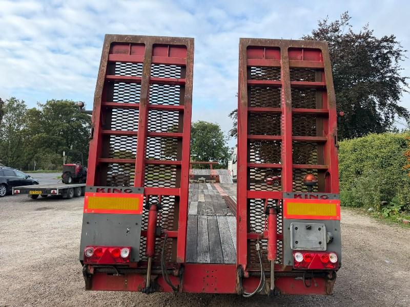 KING LOW LOADER TRAILER*C/W RAMPS AND WINCH*YEAR 2008*VIDEO*
