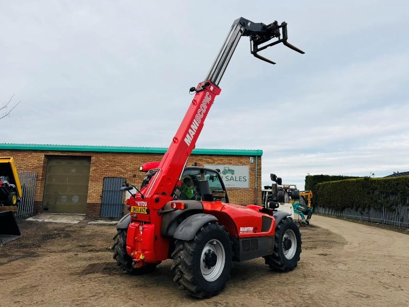 MANITOU MLT 634-120 LSU PS TELEHANDLER*C/W PALLET TINES*YEAR 2013*VIDEO*
