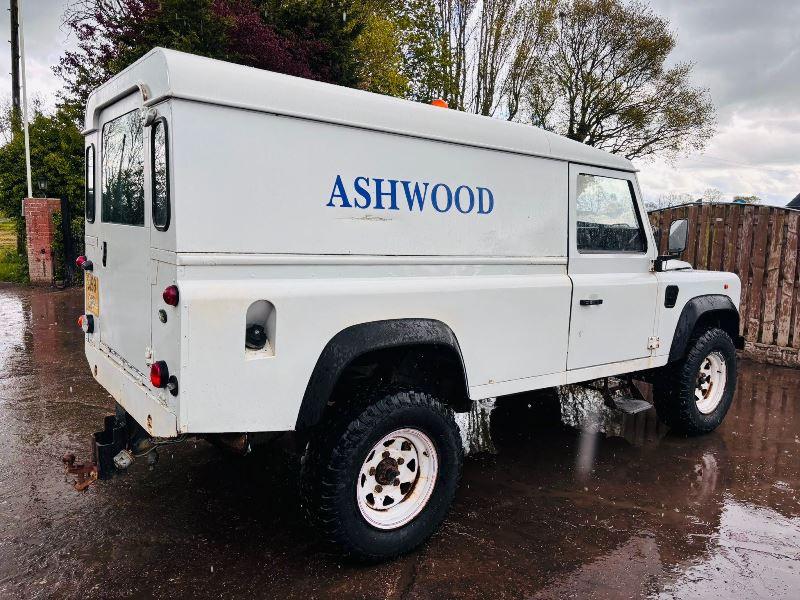 LAND ROVER DEFENDER 110 2.5L 4WD VEHICLE C/W TOW BAR *VIDEO*
