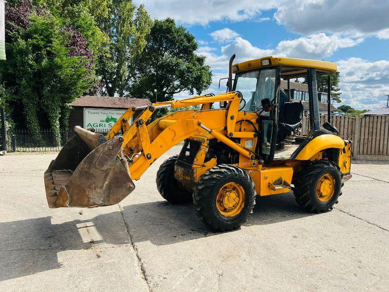 JCB 2CX 4WD AIRMASTER LOADING SHOVEL C/W 4 WHEEL STEER *VIDEO*