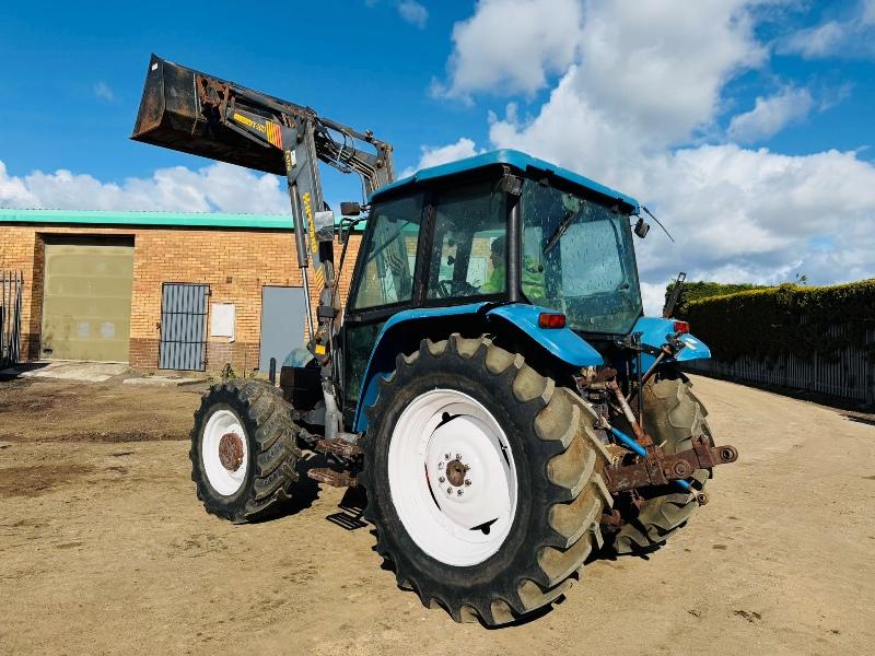 NEW HOLLAND 7635 4WD TRACTOR*C/W FRONT LOADER*VIDEO*