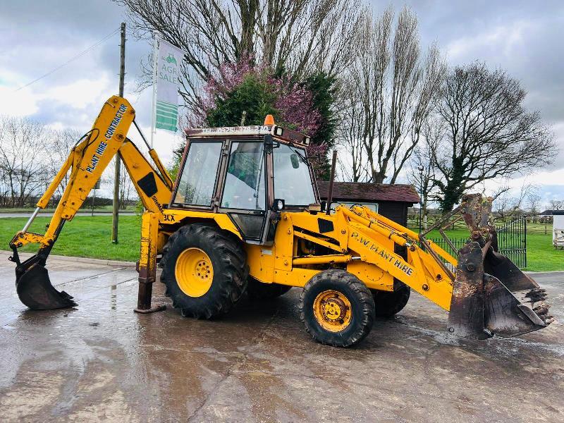 JCB 3CX PROJECT 7 4WD BACKHOE DIGGER C/W EXTENDING DIG *VIDEO*