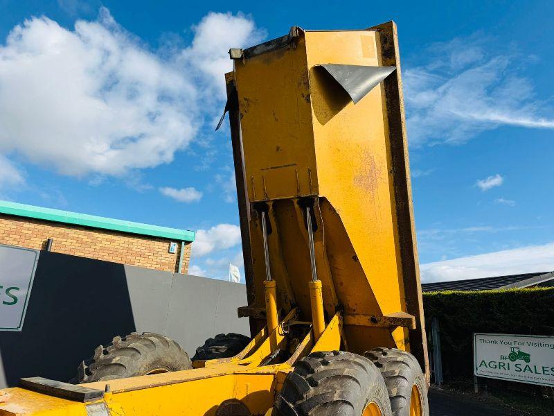 HYDREMA 922C 6X6 ARTICULATED DUMPTRUCK*C/W TAILGATE & REVERSE CAMERA*VIDEO*