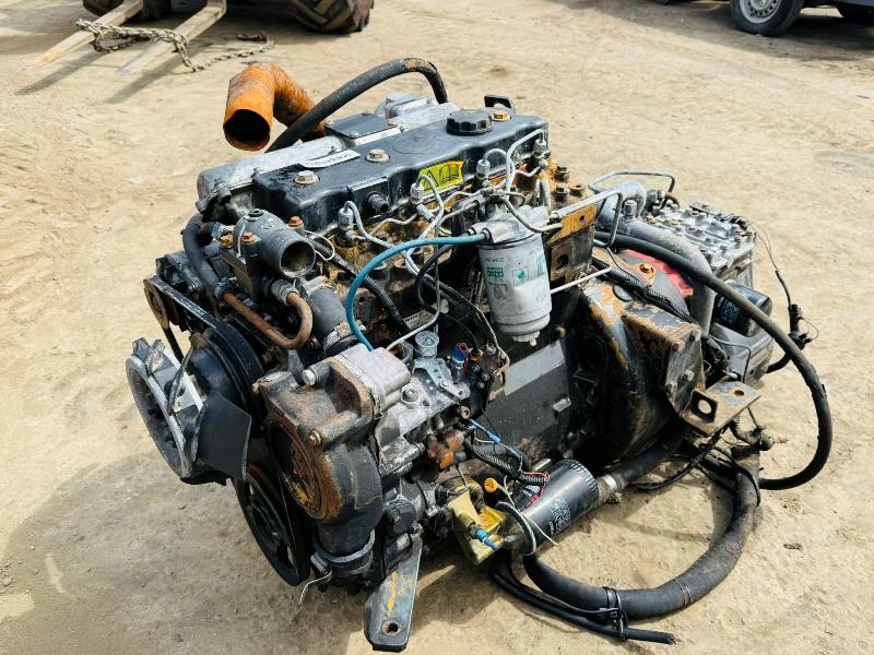 4 CYLINDER PERKINS PHASER ENGINE*C/W TRANSMISSION*3 LEFT*VIDEO*
