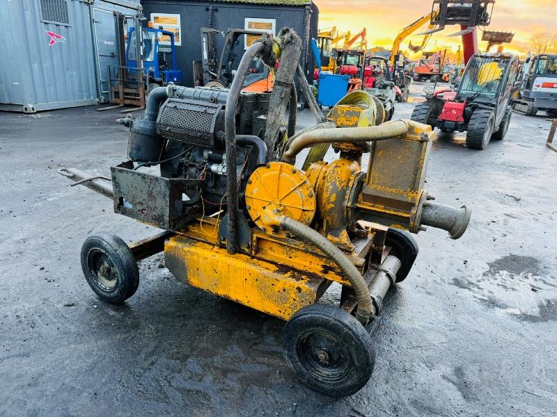 TOWABLE WATER PUMP*C.W DEUTZ ENGINE*VIDEO*