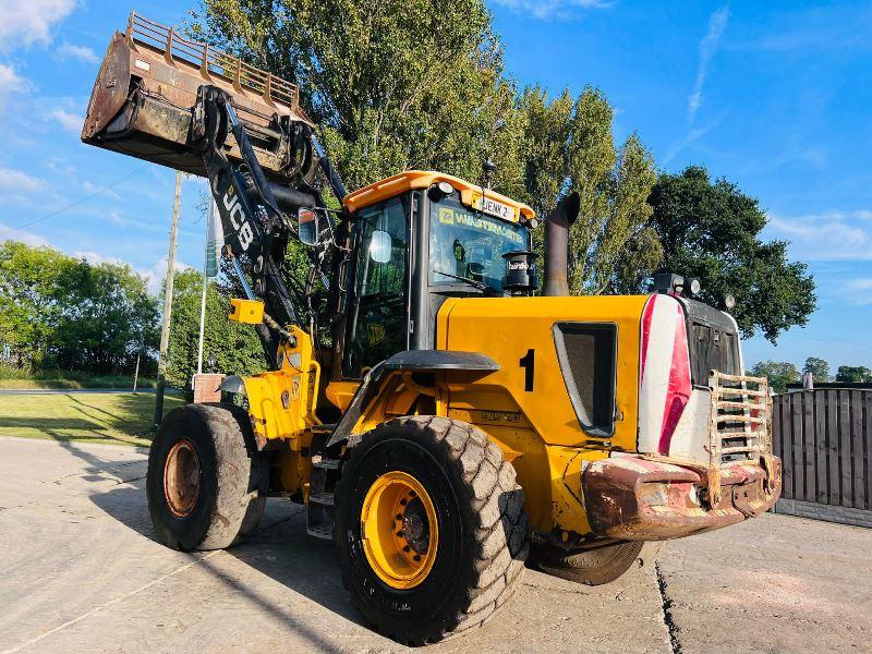 JCB 436EHT 4WD WASTE MASTER LOADING SHOVEL *YEAR 2011* C/W TOE TIP BUCKET *VIDEO*