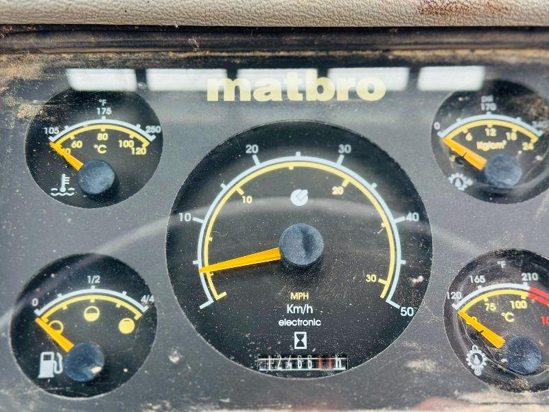 MATBRO TR200 TURBO 4WD ARTICULATED TELEHANDLER*C/W PALLET TINES*VIDEO*
