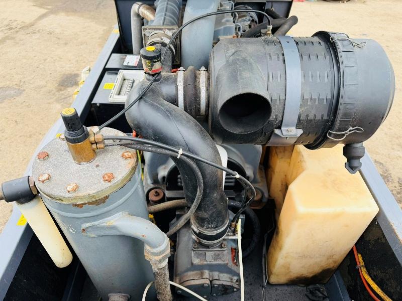ATLAS COPCO XAS67 TOWABLE AIR COMPRESSOR*C/W DEUTZ ENGINE*VIDEO*