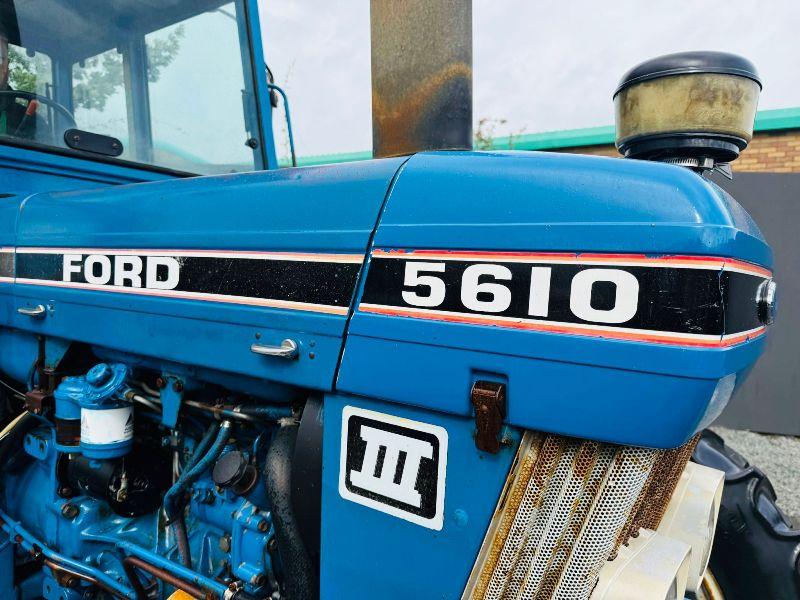 FORD 5610 4WD TRACTOR SERIES 3*VIDEO*