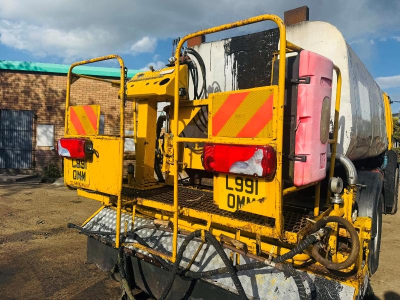 LEYLAND DAF 60-180 TURBO TAR SPRAYER LORRY*VIDEO*