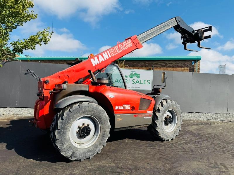 MANITOU MLT 633-120 LS TURBO TELEHANDLER*C/W PALLET TINES*VIDEO*