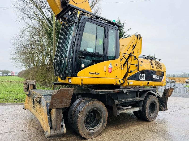 CATERPILLAR M325D HIGH RISE SCRAP HANDLER*C/W ROTATING SCRAP GRAB*VIDEO*