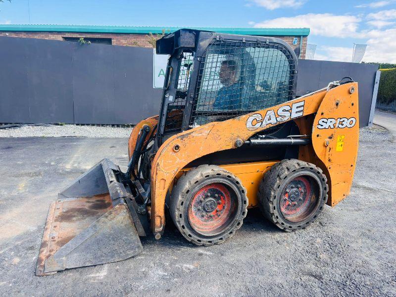 CASE SR130 SKIDSEER*C/W BUCKET*YEAR 2017*VIDEO*