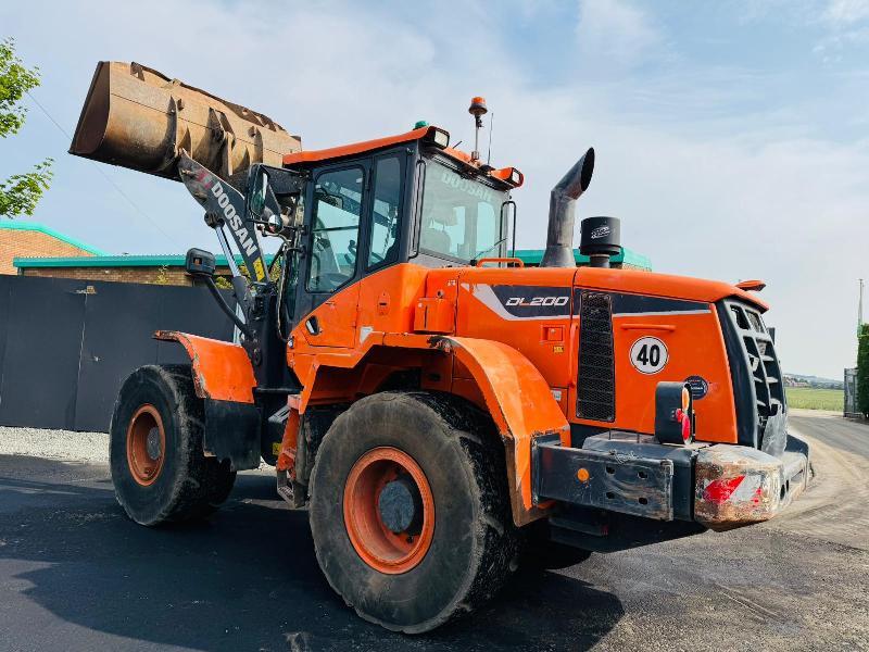 DOOSAN DL200-5 LOADING SHOVEL*C/W BUCKET*YEAR 2019*VIDEO*
